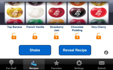 Jelly Belly Recipe Shaker App Jelly Belly Recipe Shaker App