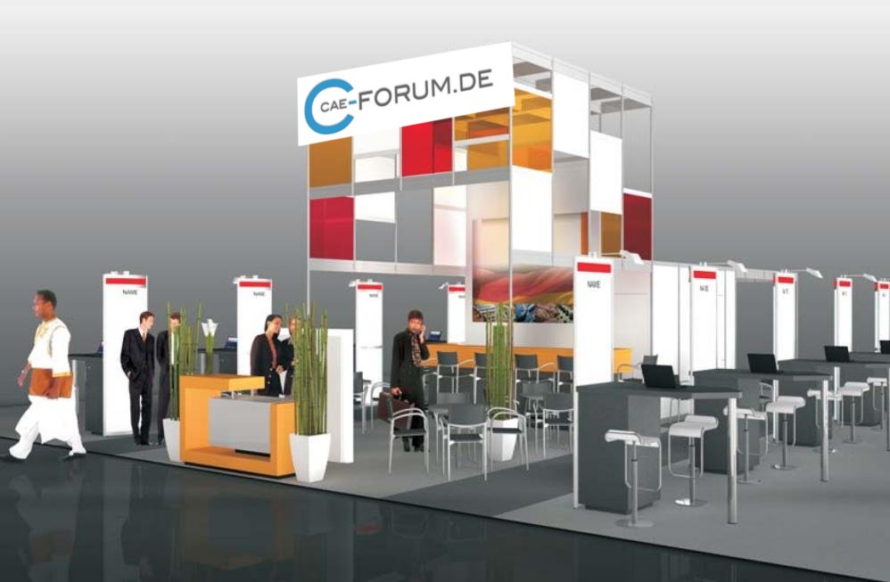 Gemeinschaftsstand CAE-Forum Gemeinschaftsstand CAE-Forum