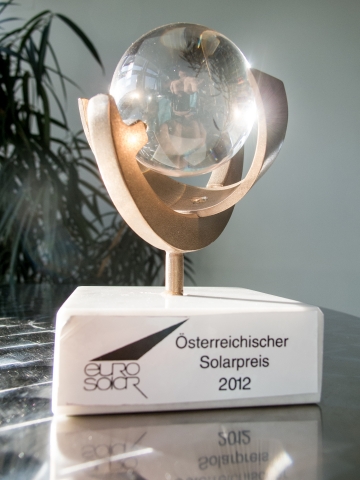 TELE erhält denÖsterreichischen Solarpreis 2012