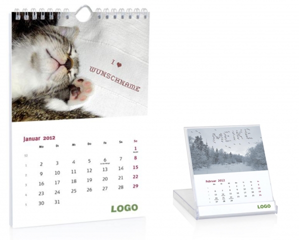 personlisierbarer Wand- und CD Kalender
