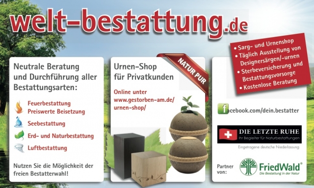 Welt-Bestattung Friedwald Naturbestattung Welt-Bestattung Friedwald Naturbestattung