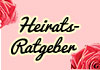 Heirats-Ratgeber.de mit Tipps rund um das Thema Hochzeit