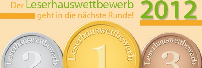 Die Leserhaus-Wahl 2012 Die Leserhaus-Wahl 2012