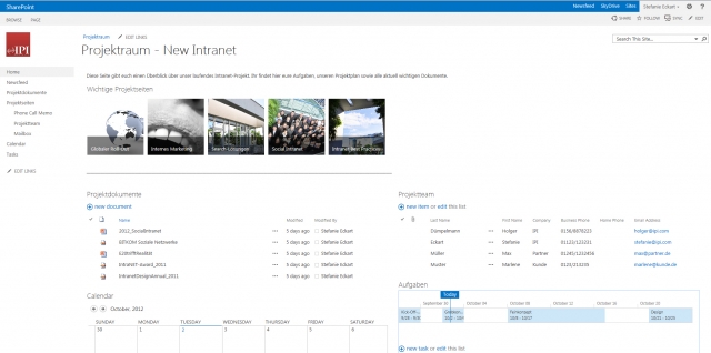 SharePoint 2013, Intranet, Projektplanung, Collaboration, Intranet, Internet, Webdesign, Content-Man SharePoint 2013, Intranet, Projektplanung, Collaboration, Intranet, Internet, Webdesign, Content-Man