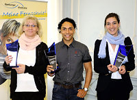 Kerstin Westerholt, Sami Hamrouni und Marie-Lou Reinold (v.l.n.r.) Kerstin Westerholt, Sami Hamrouni und Marie-Lou Reinold (v.l.n.r.)