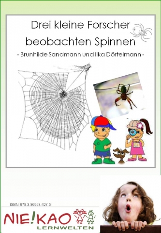 Cover_Niekao_Drei kleine Forscher_Spinnen Cover_Niekao_Drei kleine Forscher_Spinnen