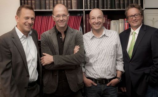 (v.l.n.r.: Jan H. Eitel, Wolfgang Becker, Andreas Thran, Ekkehard Herbst) (v.l.n.r.: Jan H. Eitel, Wolfgang Becker, Andreas Thran, Ekkehard Herbst)