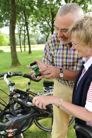 Mit der kostenlosen Emsland App kann man seine Route spontan verändern.