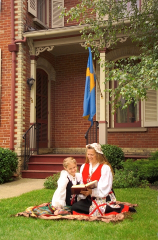 Die Swedish Historical Society und das Erlander Home Museum pflegen das schwedische Erbe von Rockfor Die Swedish Historical Society und das Erlander Home Museum pflegen das schwedische Erbe von Rockfor