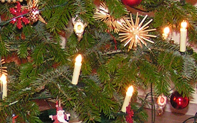 Lichterketten sind im Advent sehr beliebt