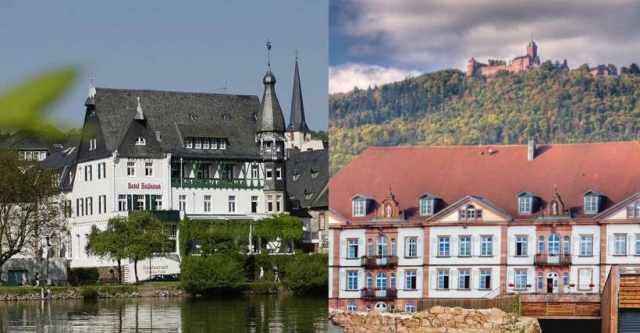 Das Romantik-Jugendstilhotel Bellevue (links) und das Hotel Val-Vignes gehören nun zu den Exzellente