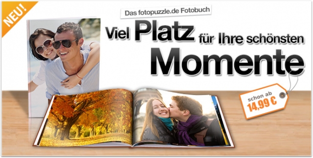 Das fotopuzzle.de Fotobuch