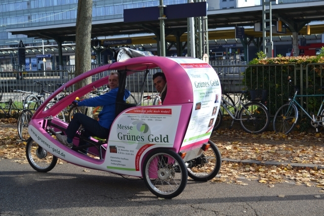 Fahrradtaxi in Freiburg mit Fahrradtaxi in Freiburg mit