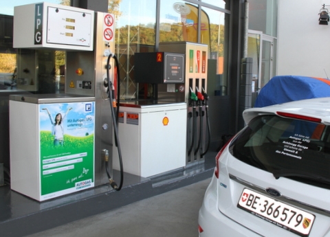 Autogas als Kraftstoff wird in der Schweiz immer beliebter. Autogas als Kraftstoff wird in der Schweiz immer beliebter.