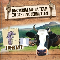 Das Social Media Team zu Gast in Obermutten