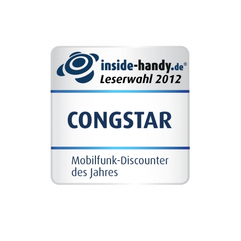 congstar ist Anbieter des Jahres 2012 congstar ist Anbieter des Jahres 2012