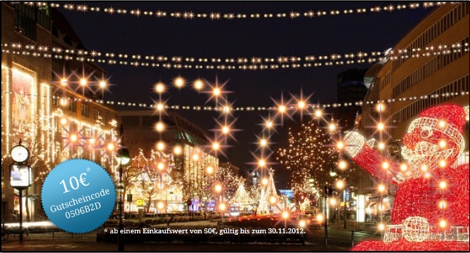 Weihnachtskarten mit der Serienkarte versenden