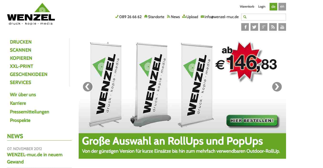Neue Wenzel Webseite Neue Wenzel Webseite