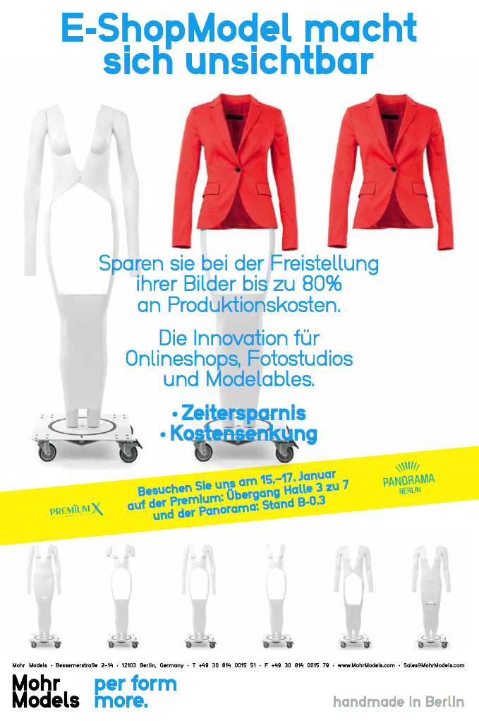 Die Innovation fu?r Onlineshops, Fotostudios und Modelables.