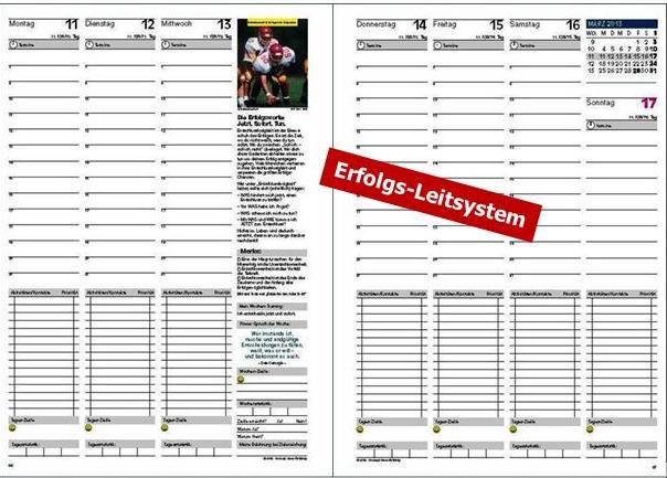 Erfolgs-Leitsystem 2013 im Großformat DIN A 4 Erfolgs-Leitsystem 2013 im Großformat DIN A 4