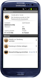 Android App „ONE TRACK“ von EURO-LOG zur intelligenten und proaktiven Sendungsverfolgung Android App „ONE TRACK“ von EURO-LOG zur intelligenten und proaktiven Sendungsverfolgung