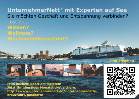 UnternehmerNett auf See