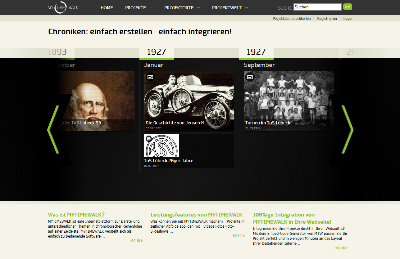 Startseite mytimewalk.de