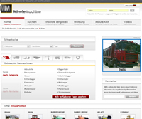 MinuteMachine.com - Das neue Gesicht des Portals für gebrauchte Baumaschinen MinuteMachine.com - Das neue Gesicht des Portals für gebrauchte Baumaschinen