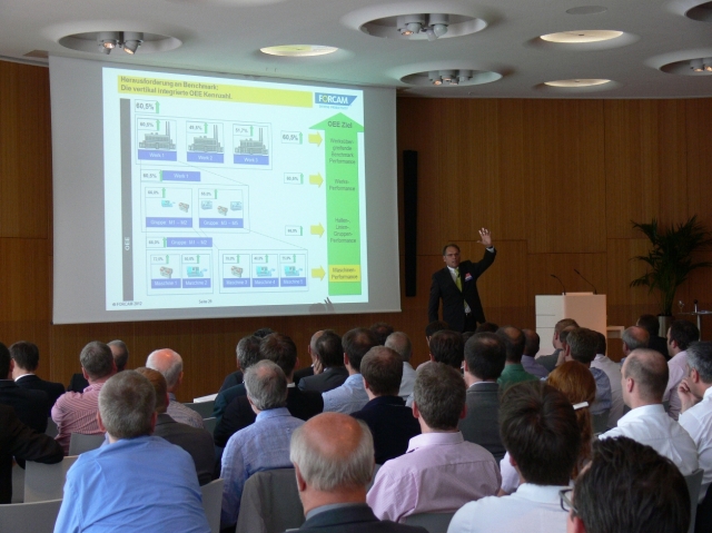 Rund 200 Top-Manager besuchten den FIT 2012 (FertigungsInformationsTag) von Forcam, der dieses Jahr Rund 200 Top-Manager besuchten den FIT 2012 (FertigungsInformationsTag) von Forcam, der dieses Jahr