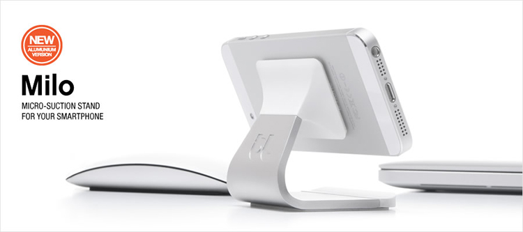 Milo Aluminium von bluelounge