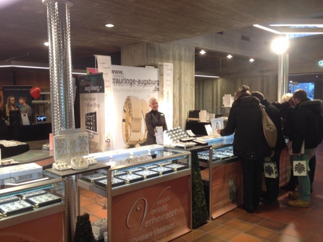 Designer Diamonds auf der Hochzeitsmesse im Kongress am Park in Augsburg