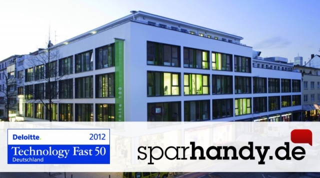 Sparhandy auf Platz 9 der Deloitte Technology Fast 50 2012 Sparhandy auf Platz 9 der Deloitte Technology Fast 50 2012