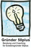 Das Logo von Gründer 50plus Das Logo von Gründer 50plus