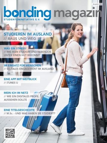 Die Studenten sind begeistert von der Themenvielfalt des bonding magazins Die Studenten sind begeistert von der Themenvielfalt des bonding magazins