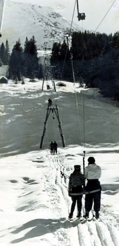 Die?Wiege des deutschen Skisports? liegt in Oberjoch. Im Januar 1943 zog ein mit 26 Bügeln bestückte