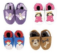 Süße Krabbelschuhe aus Leder von HEBA-Germany Süße Krabbelschuhe aus Leder von HEBA-Germany