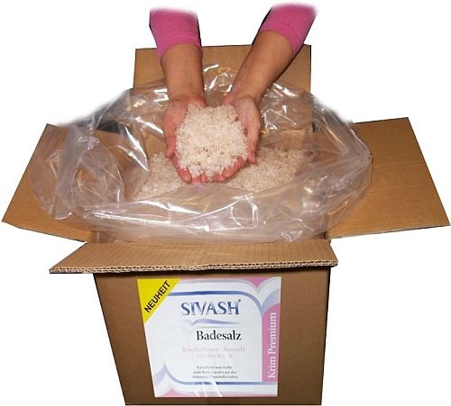 Neues mildes rosa Meer-Badesalz im Karton für mehrere Salzbäder ab 1,60 EUR/kg Neues mildes rosa Meer-Badesalz im Karton für mehrere Salzbäder ab 1,60 EUR/kg