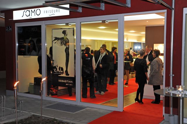samo Friseure Eröffnungsfeier