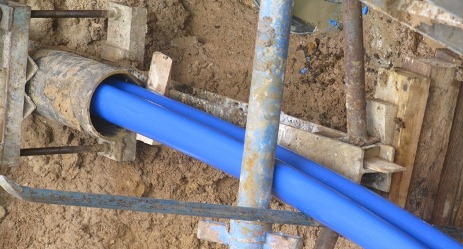 Mennicke führte die Sanierung des Trinkwassersystems im Schweinfurter Schulzentrum durch.