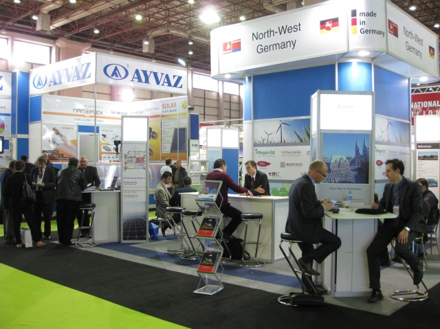 Gemeinschaftsstand auf der Messe RENEX, Istanbul Gemeinschaftsstand auf der Messe RENEX, Istanbul