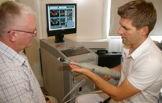 Bei der Behandlung von Prostatakrebs mit Ultraschall (HIFU) ist eine MRT-gestüzte Biopsie von großem