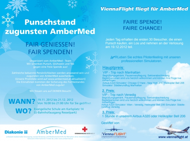 AmberMed, ViennaFlight AmberMed, ViennaFlight