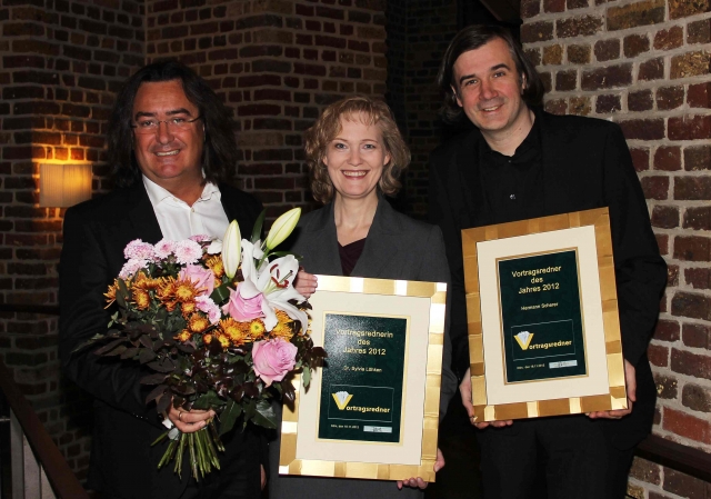 Initiator Stéphane Etrillard, Sylvia Löhken und Hermann Scherer (v.l.n.r.) Initiator Stéphane Etrillard, Sylvia Löhken und Hermann Scherer (v.l.n.r.)