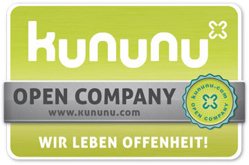 Diamant Software aus Bielefeld erhält das kununu Gütesiegel Open Company. Diamant Software aus Bielefeld erhält das kununu Gütesiegel Open Company.