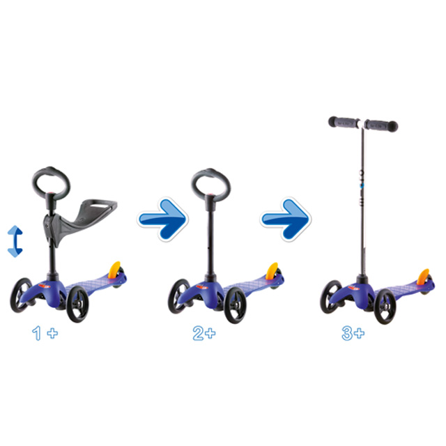 Mini Micro 3in1 - das Kickboard, das mitwächst Mini Micro 3in1 - das Kickboard, das mitwächst
