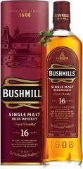 Feiine Tropfen Online - Bushmills 16 Jahre  -Single Malt Irish Whisky - Dreifachdestillation  seit 1