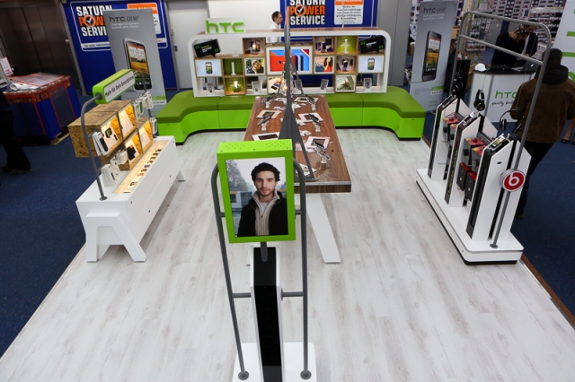 HTC-Shop im Saturn in Hamburg HTC-Shop im Saturn in Hamburg