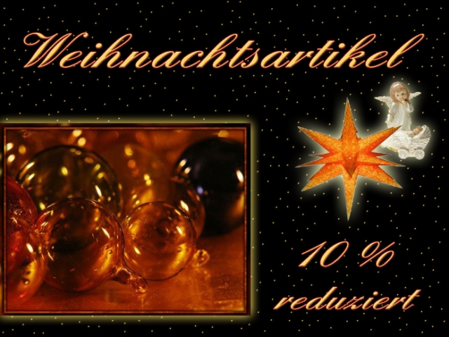 Weihnachtsartikel 10% reduziert bei DeltaStores Weihnachtsartikel 10% reduziert bei DeltaStores