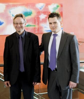 Die Innocyte-Gründer Dr. Michael Fritsche (links) und Roland Huchler (rechts) Die Innocyte-Gründer Dr. Michael Fritsche (links) und Roland Huchler (rechts)