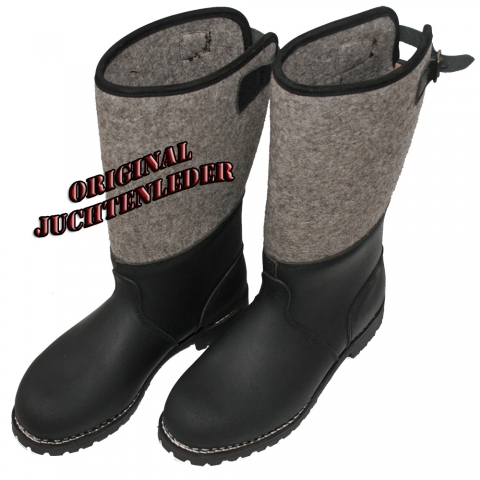 Lavitus Juchtenleder Filzschaftstiefel